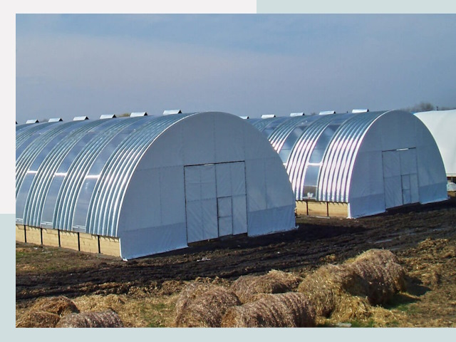 Сельскохозяйственные здания в Краснокаменске