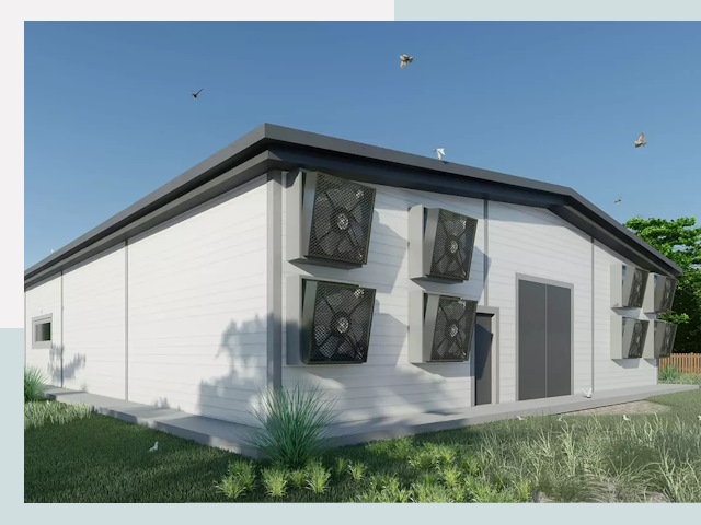 Строительство птичников в Краснокаменске