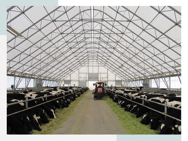 Тентовые коровники в Краснокаменске от 613 руб. - Надежно и доступно