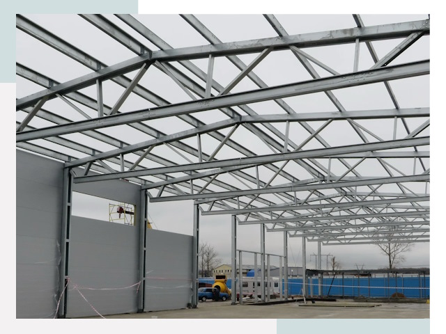 Строительство складов в Краснокаменск от 613 руб. за м²