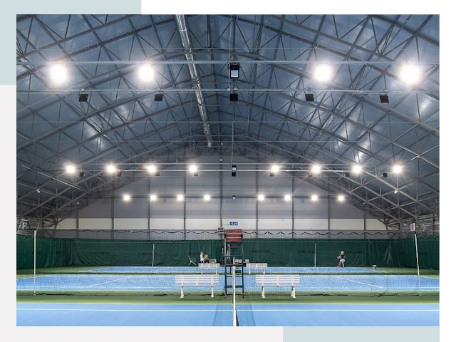 Строительство теннисных кортов в Краснокаменск от 613 руб.