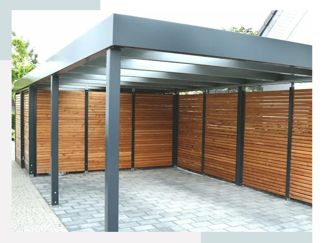 Навесы для парковки в Краснокаменске