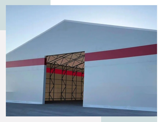 Быстровозводимые ангары в Краснокаменске