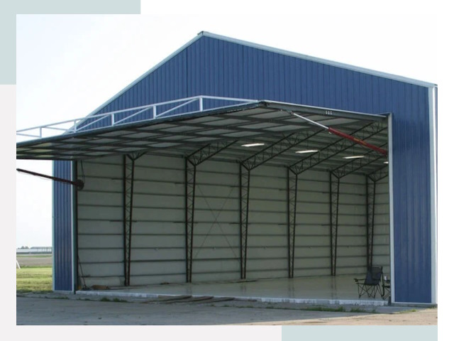 Прямо стенные ангары в Краснокаменске