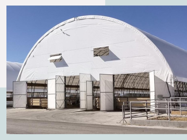 Тентовые ангары по цене 613 руб. в Краснокаменск