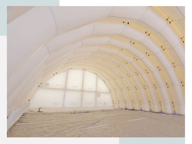 Пневмокаркасные ангары в Краснокаменске