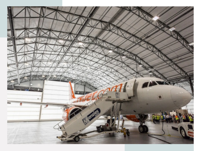 Авиационные ангары в Краснокаменске