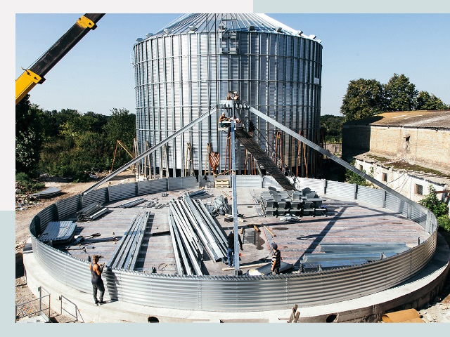 Силосы для зерна в Краснокаменск от 613 руб. - Надёжное хранение