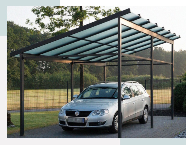 Навесы для автомобилей в Краснокаменске