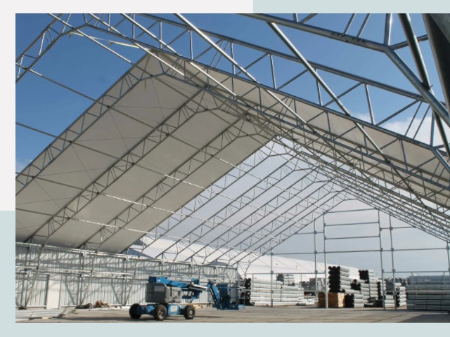 Каркасно-тентовые сооружения от СтальСтрой-Ксн по цене 613 руб.