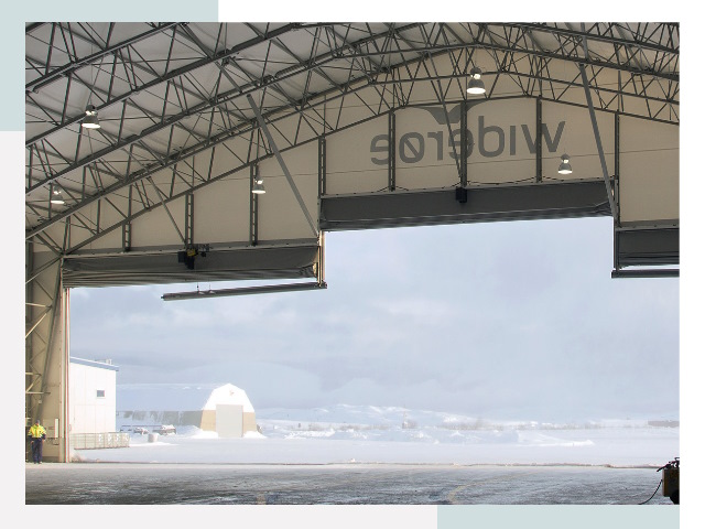 Ворота для ангаров в Краснокаменске