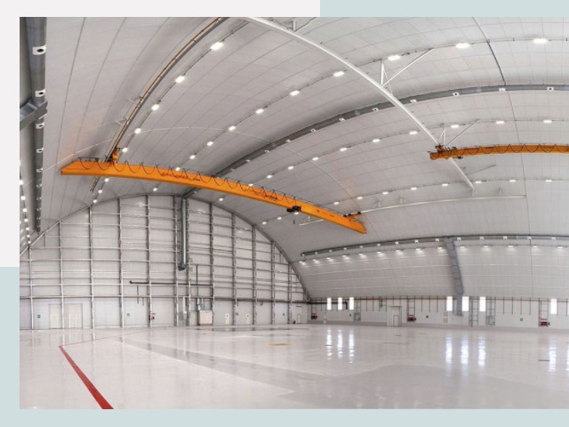 Оснащение ангаров в Краснокаменск от СтальСтрой-Ксн - цена от 613 руб.