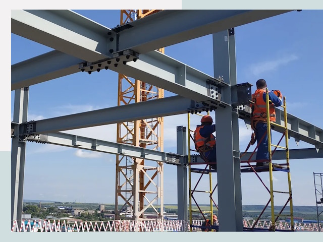 Монтаж металлоконструкций в Краснокаменске